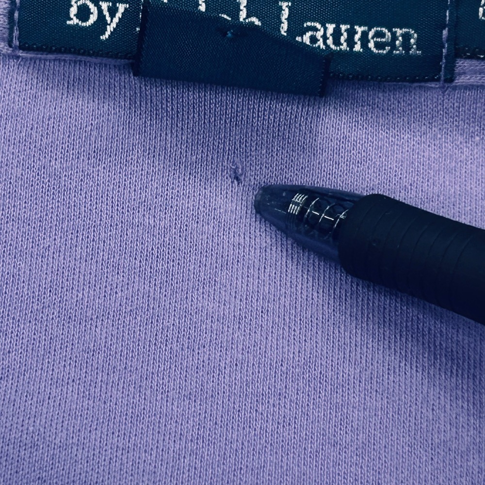 Polo Ralph Lauren Polo Shirt Mens 3XB Big Purple Short Sleeve Preppy Golf Bright - Picture 9 of 9